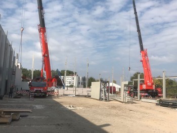 H. VON GIMBORN GMBH - Herstellung Industriegebäudes in Emmerich am Rhein