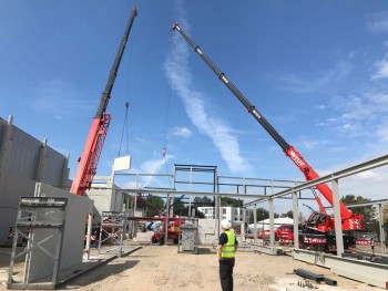 H. VON GIMBORN GMBH - Herstellung Industriegebäudes in Emmerich am Rhein